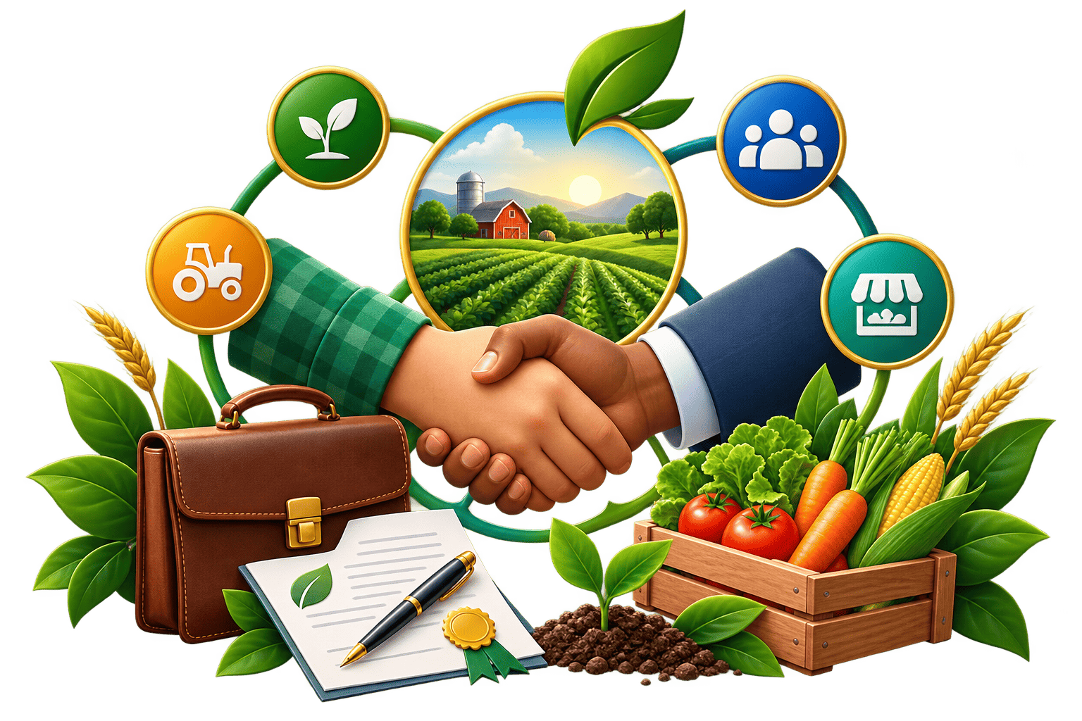Community and business partnership management